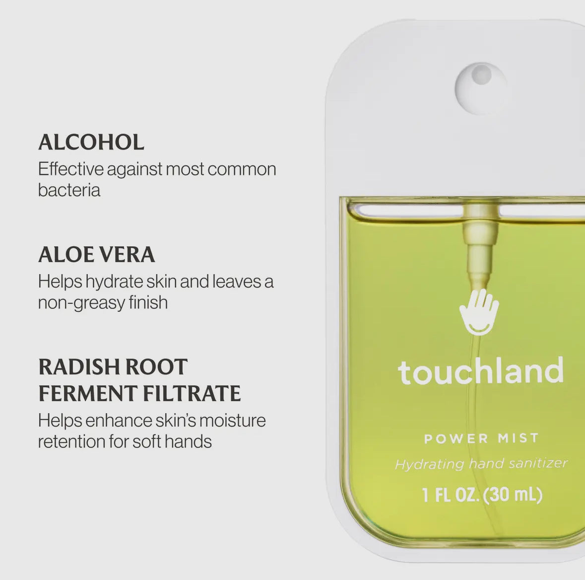 Touchland Aloe You Power Mist Hydrating Hand Sanitizer