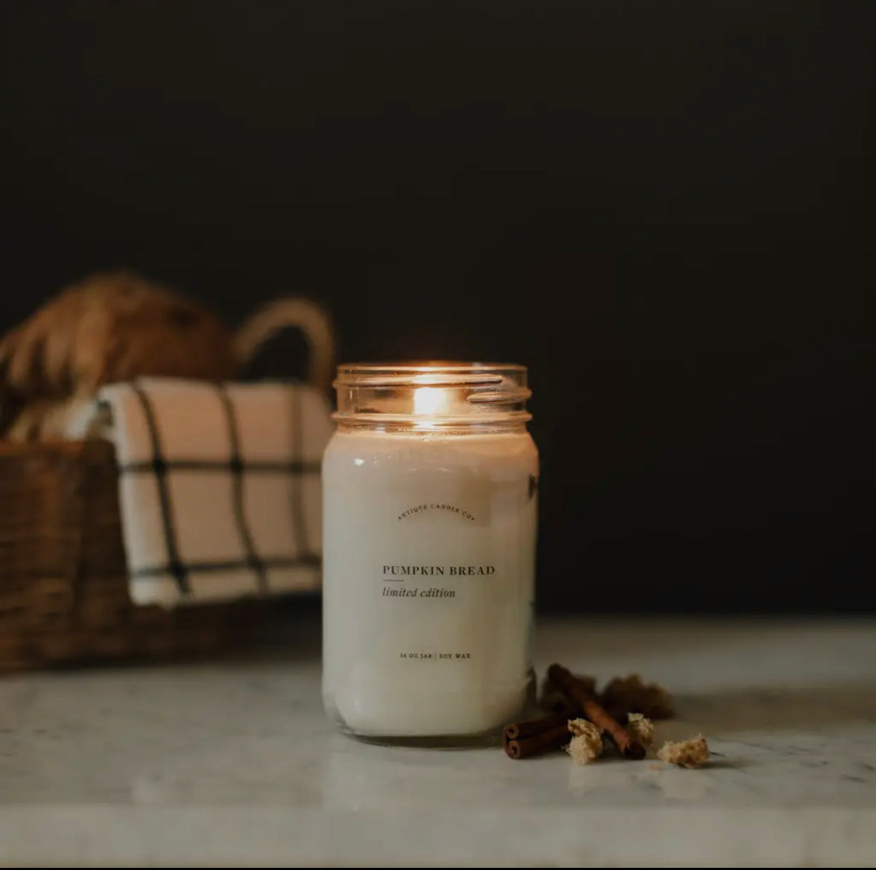 Pumpkin Bread Antique Candle Co., Limited Edition