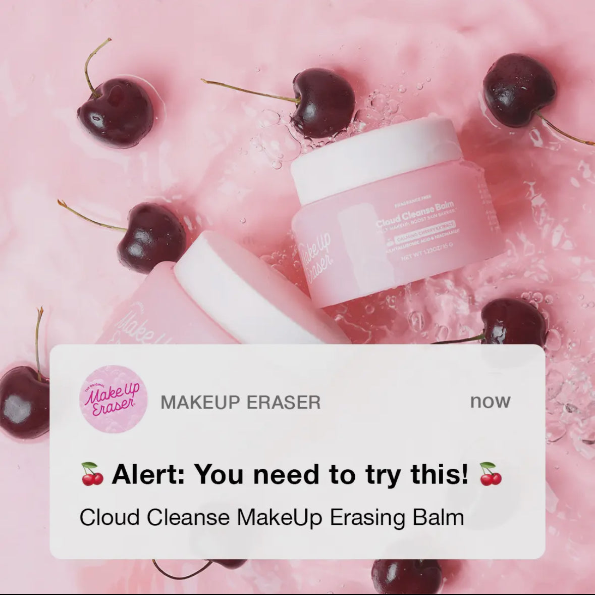 Makeup Eraser Cloud Cleanse Balm, Emulsifying Korean Formula