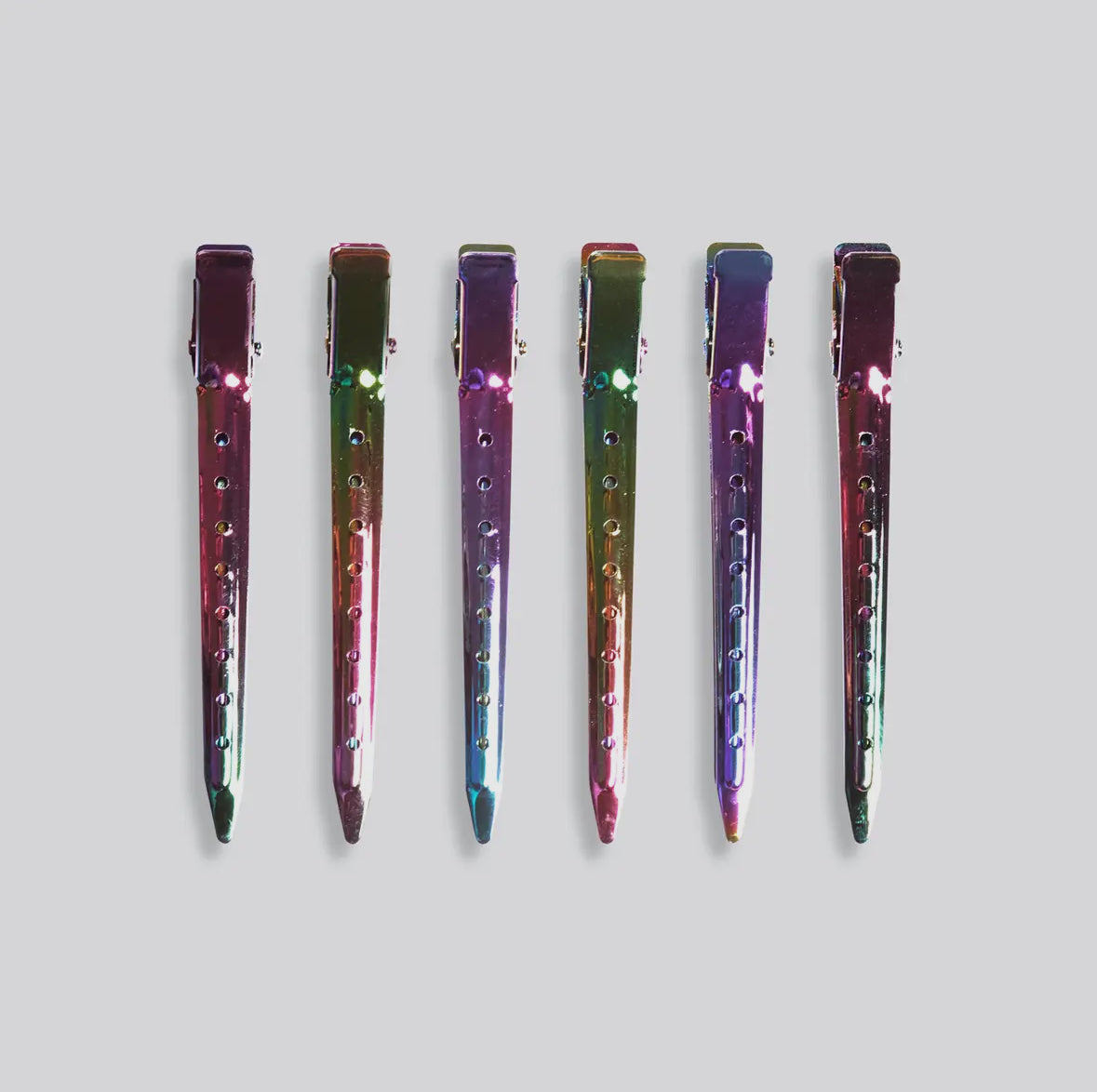 Kitsch Styling Hair Clips, Iridescent