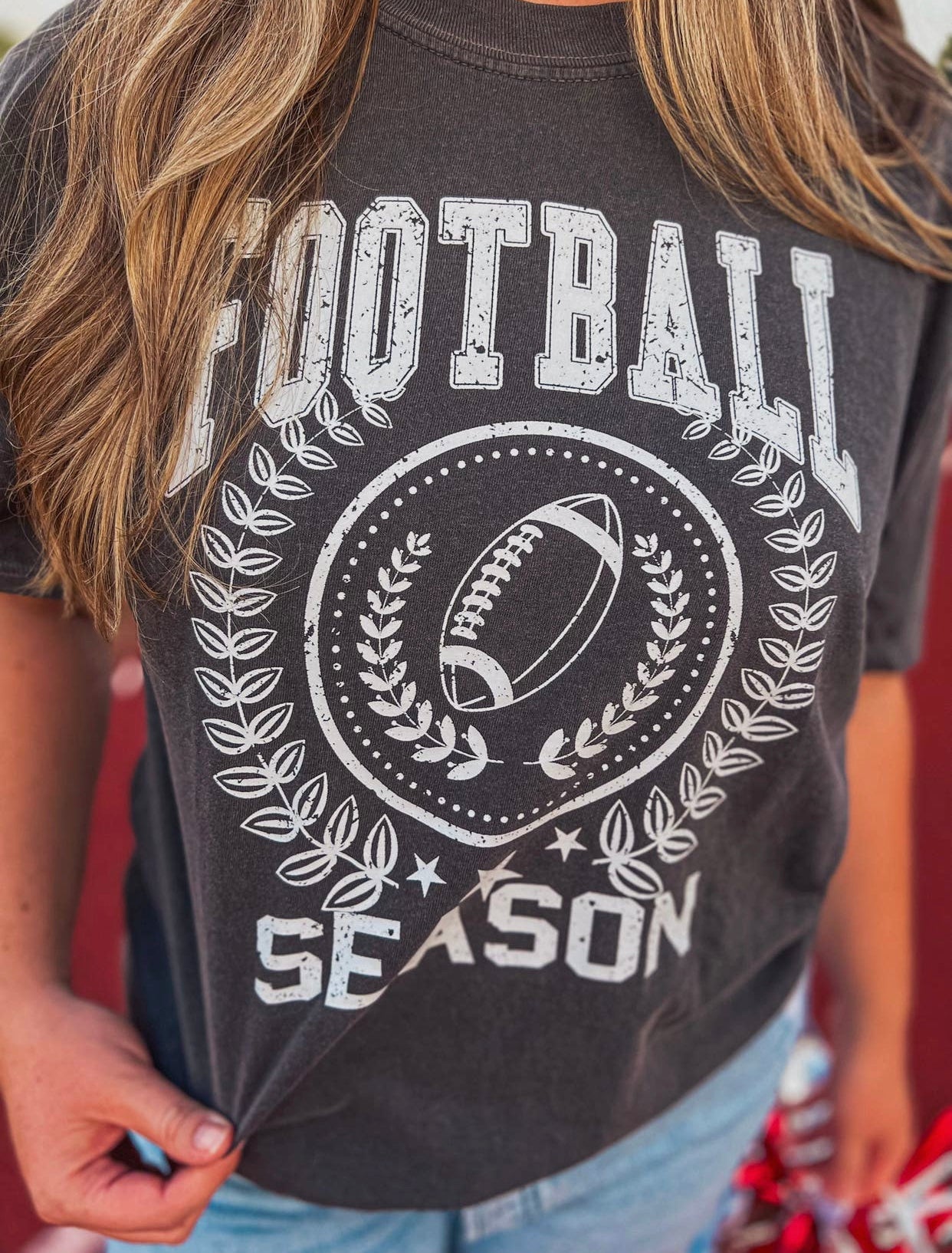 Football Season Tee, Comfort Colors