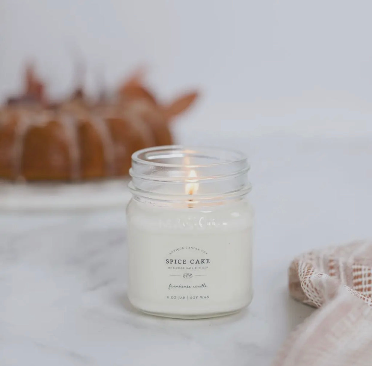 Spice Cake by Karlee Gail Bowman Antique Candle Co.