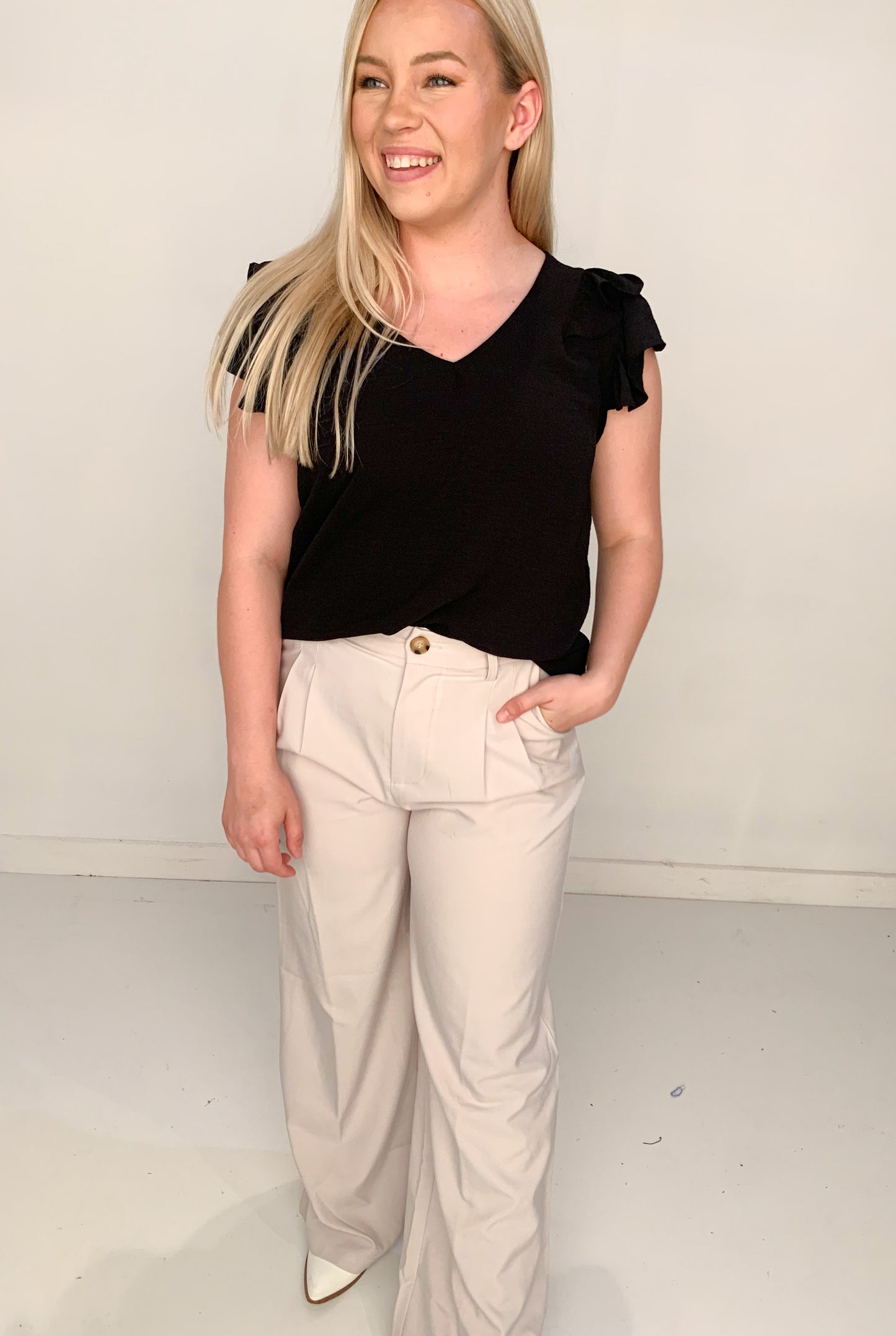 Madilyn Trousers, Oatmeal