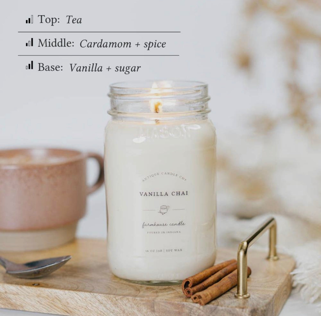 Vanilla Chai Antique Candle Co.
