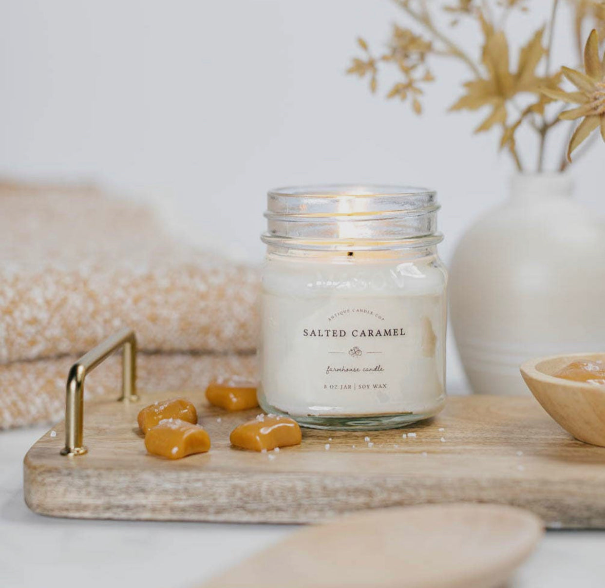 Salted Caramel Antique Candle Co.