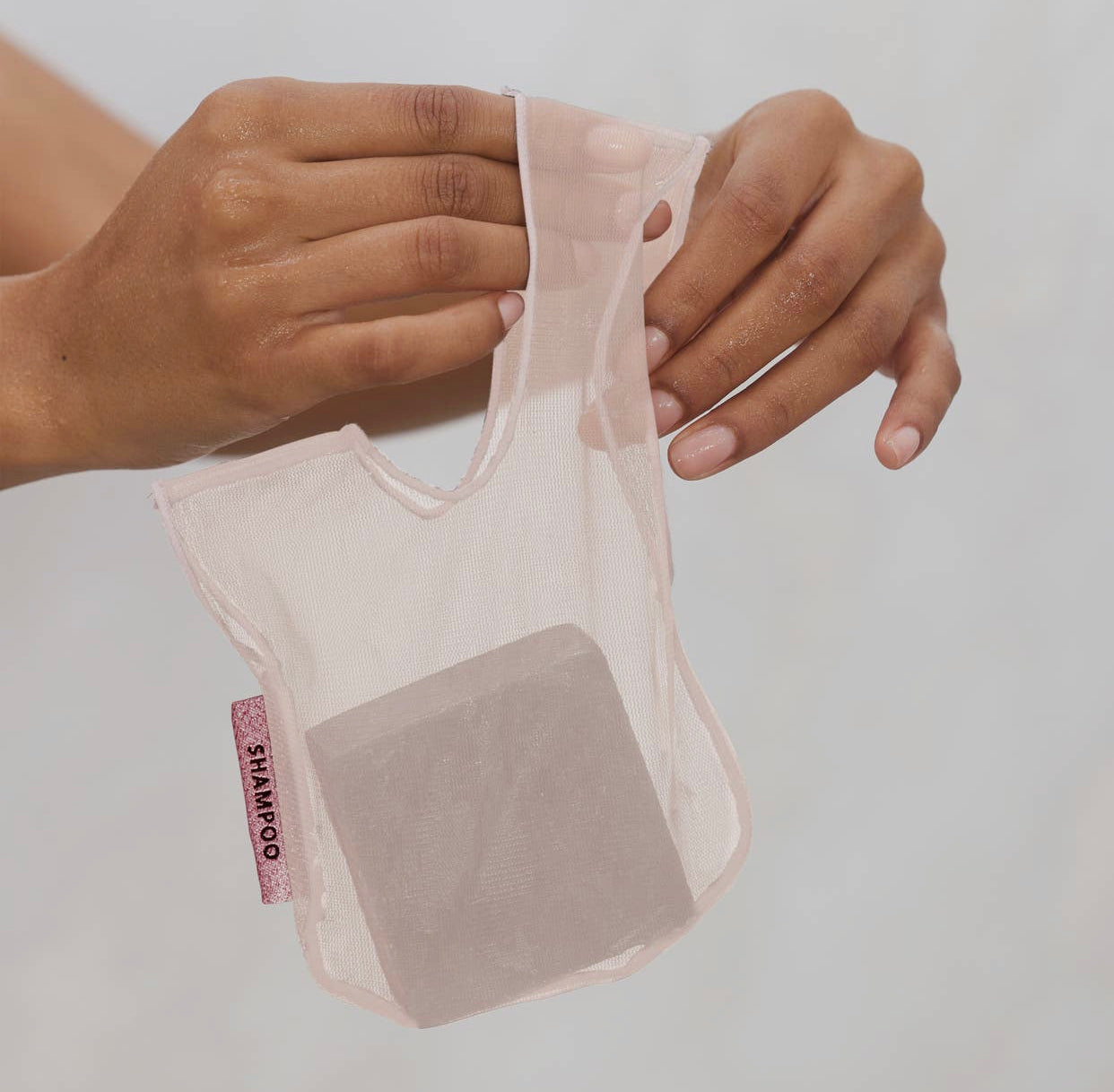 Kitsch Shampoo Beauty Bar Bag, Blush
