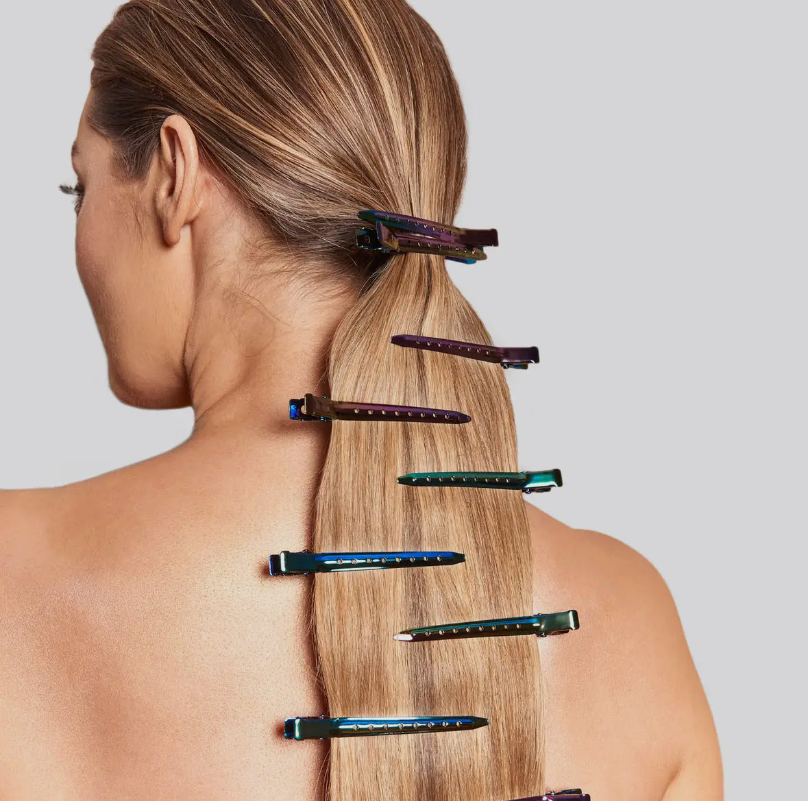 Kitsch Styling Hair Clips, Iridescent