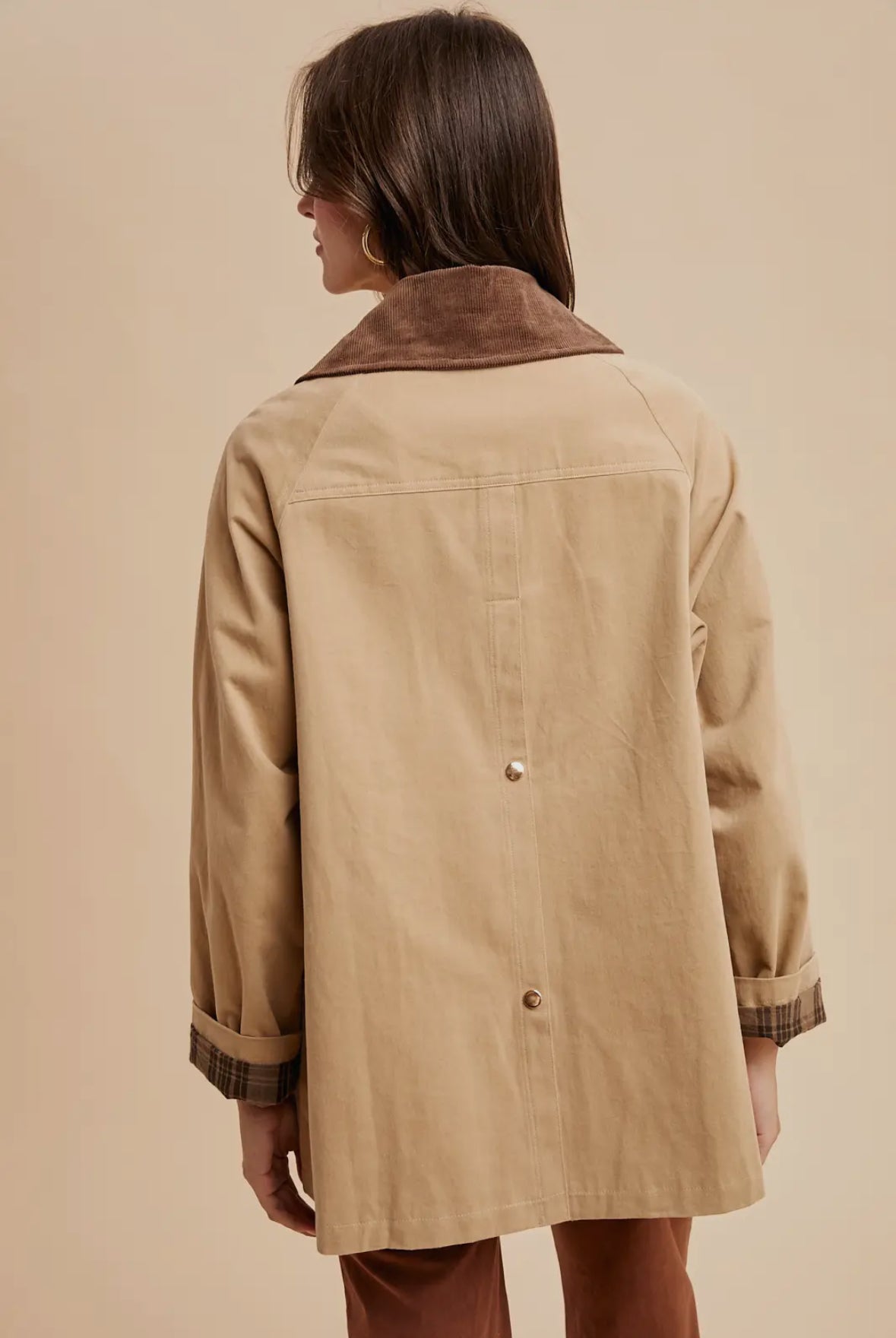 Melissa Barn Jacket, Tan / Brown