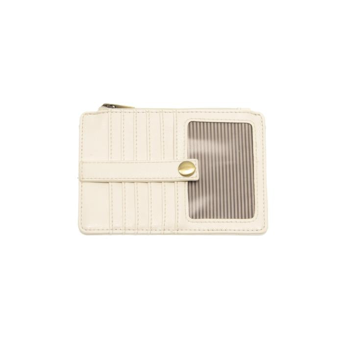 Penny Mini Travel Wallet, White
