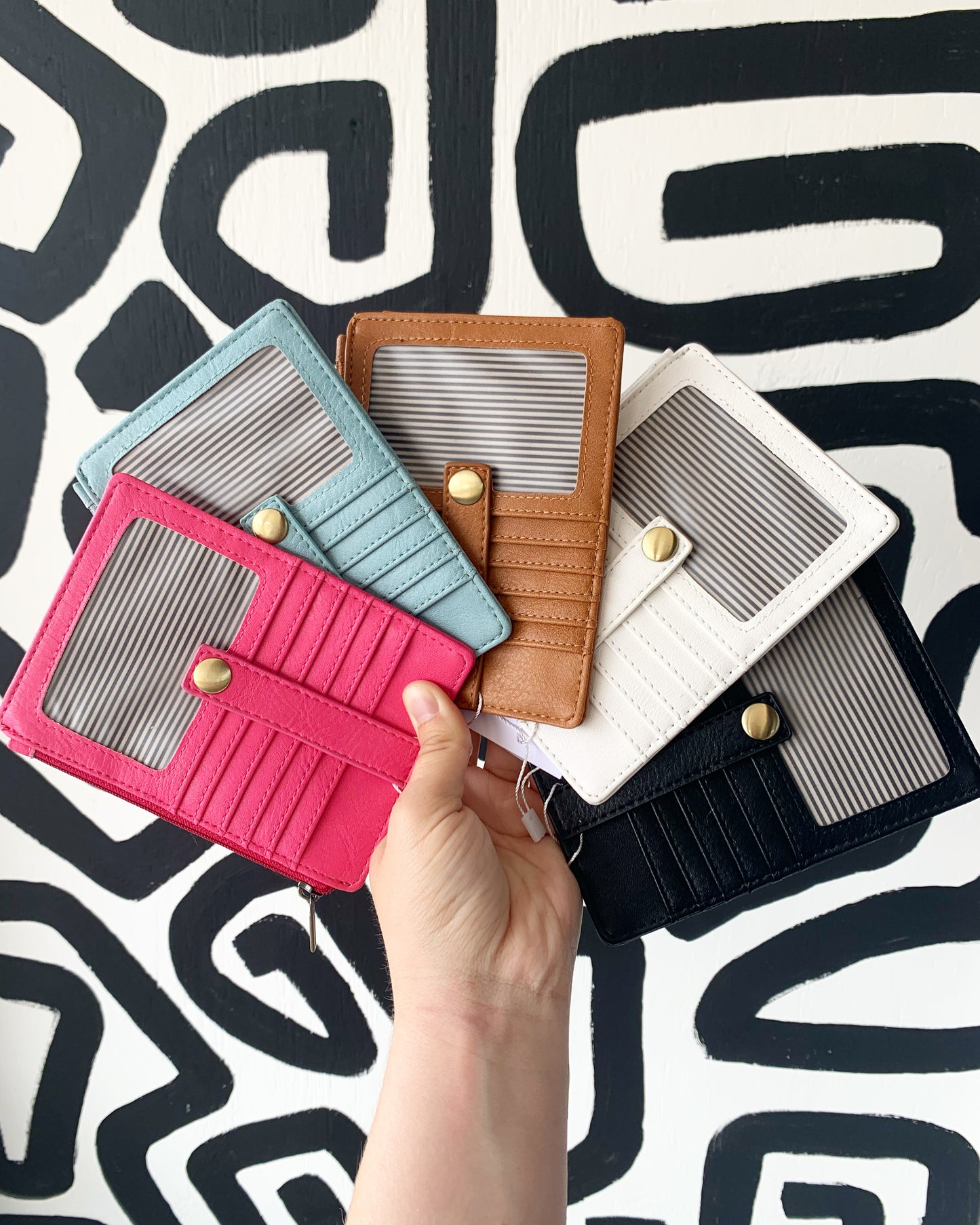 Penny Mini Travel Wallet, Light Blue