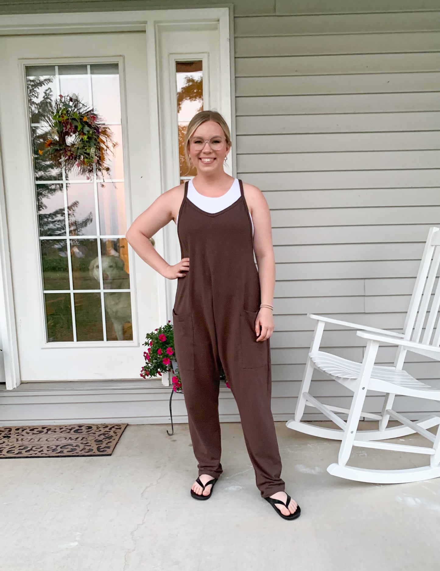Millie Oversized Jumpsuit, Olive