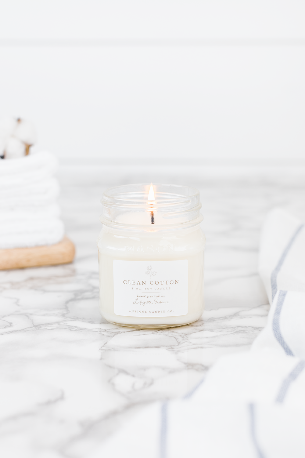 Clean Cotton Antique Candle Co.
