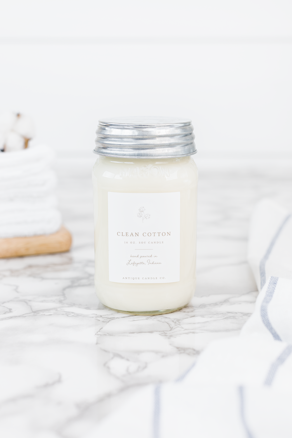 Clean Cotton Antique Candle Co.