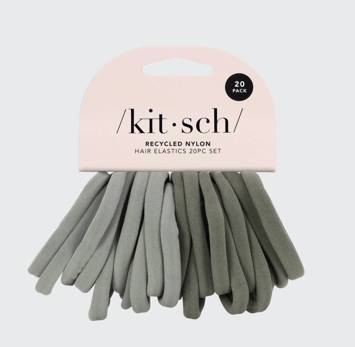 Kitsch Eco-Friendly Nylon Elastics 20pc Set
