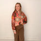 Lila Chocolate Denim Cropped Wide Leg Jeans