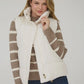 Whitney Puffer Vest, Ivory