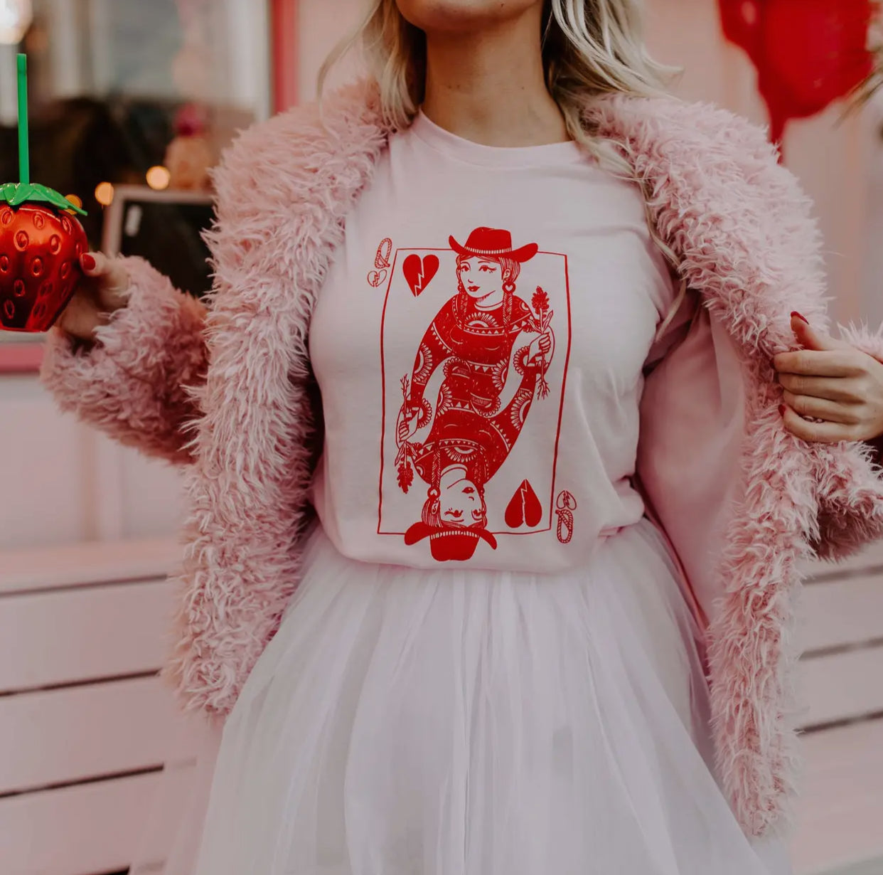 Queen of Hearts Graphic Tee