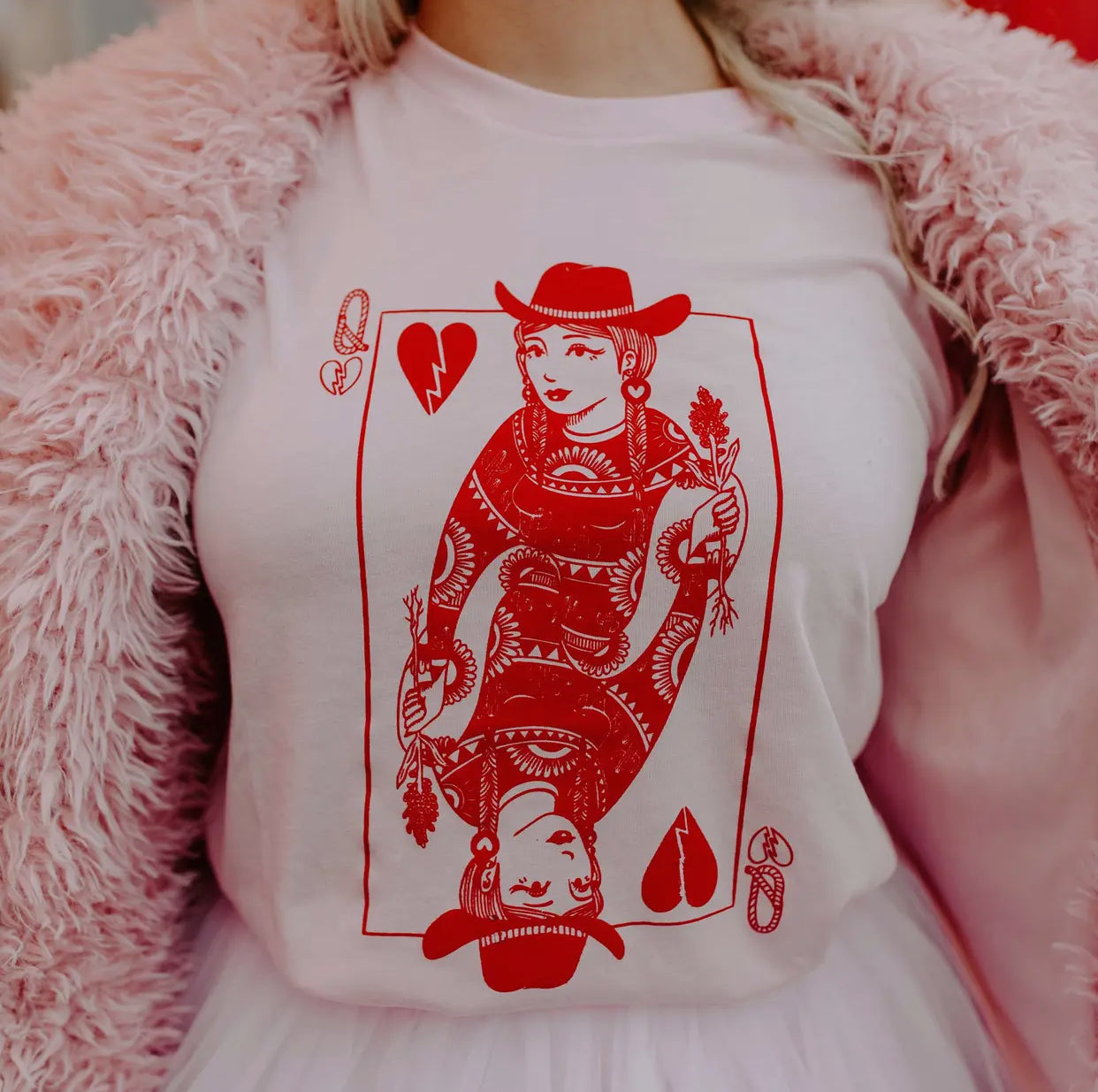 Queen of Hearts Graphic Tee