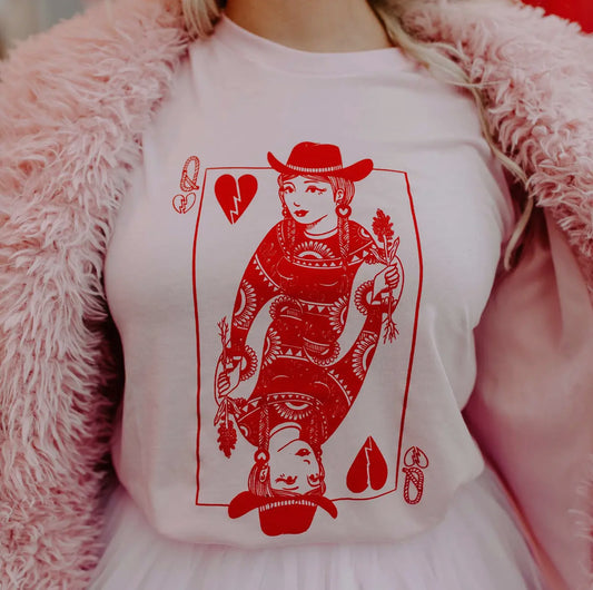 Queen of Hearts Graphic Tee