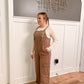 Danica Ribbed Sweater Long Sleeve Top, Oatmeal