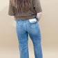 Meredith Rigid Magic Destroy Hem Wide Leg Crop Denim, Judy Blue