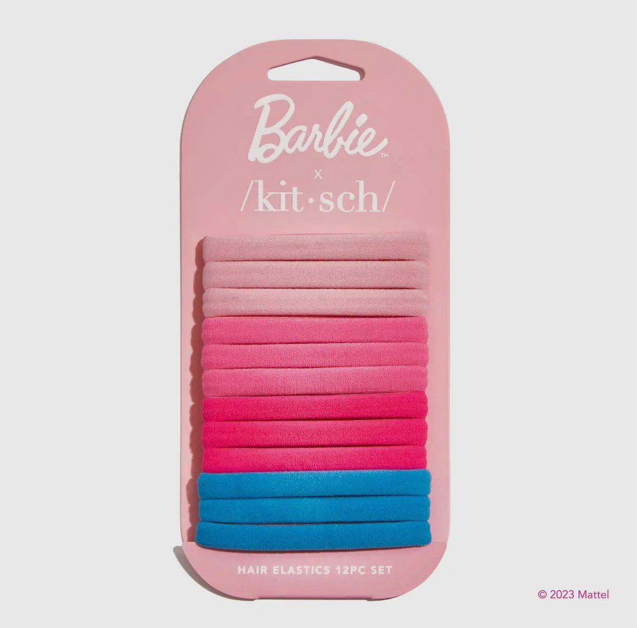 Barbie X Kitsch Recycled Nylon Elastics, 12 pc