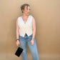 Skye Super High Rise Wedgie Straight Leg Denim, Mica
