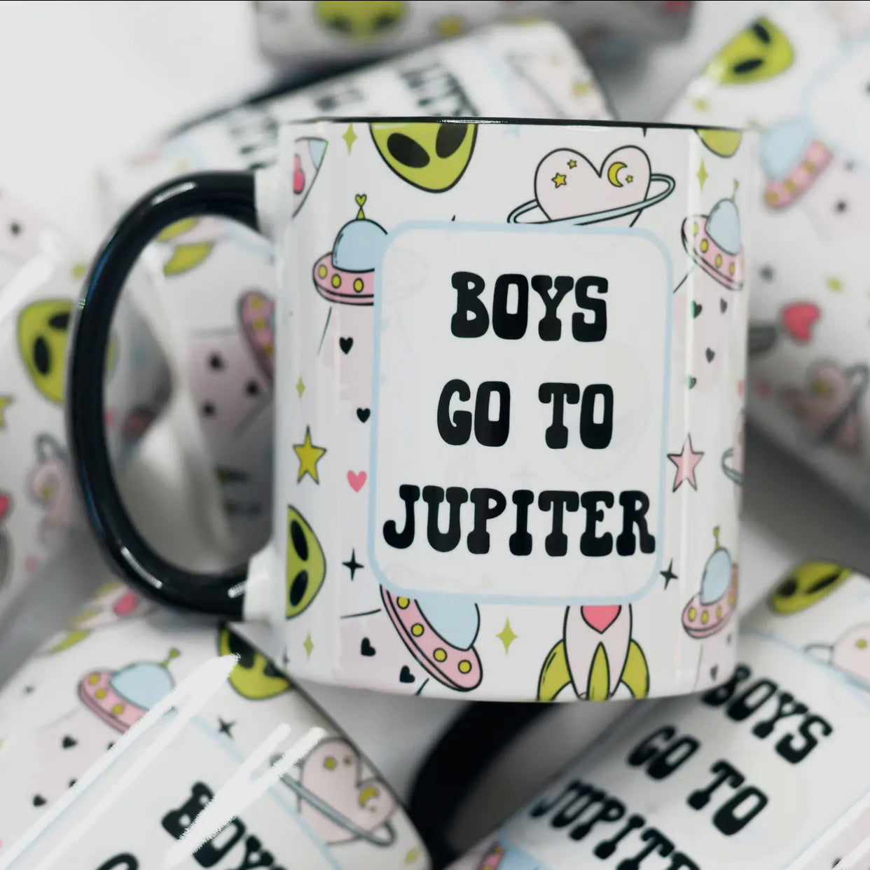 Boys Go To Jupiter Mug