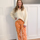 Sia Knit Collared Sweater, Cream