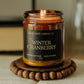 Winter Cranberry Soy Wax Candle, Rustic Ray's Candle Co.