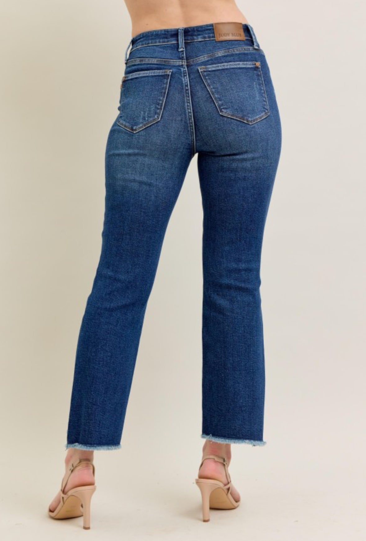 Minnie Dark Wash High Rise Kick Flare Jeans, Judy Blue