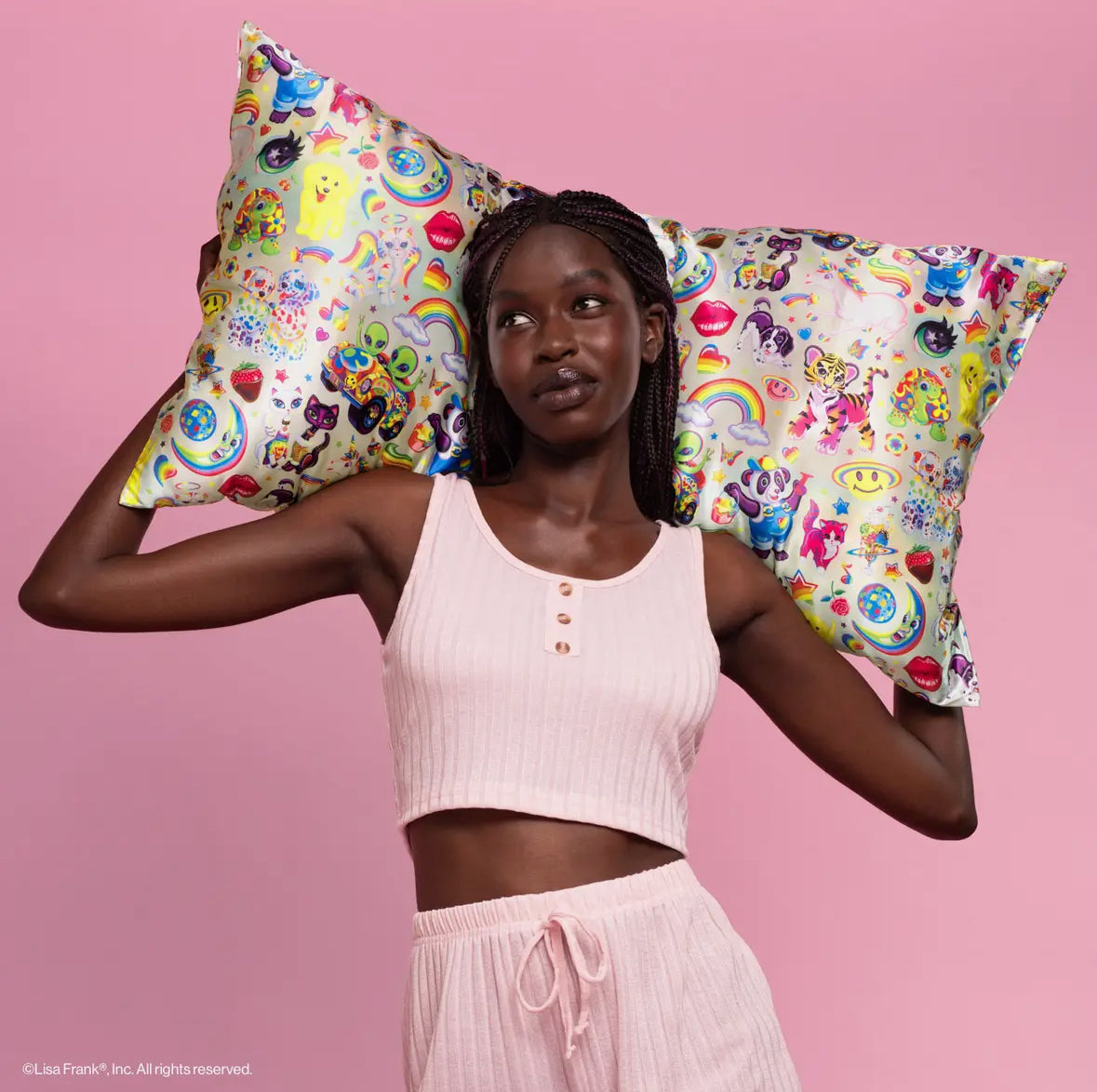 Lisa Frank x Kitsch Standard Pillow Case — Fantastic World of Lisa Frank