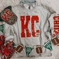 KC Chiefs Crewneck, Grey