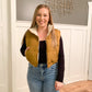 Noel Reversible Puffer Vest, Camel