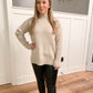 Baylor Faux Leather Leggings, Black