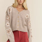Kinsey Floral Embroidered Cardigan