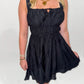 Kennedi Mini Tank Sleeve Dress, Black