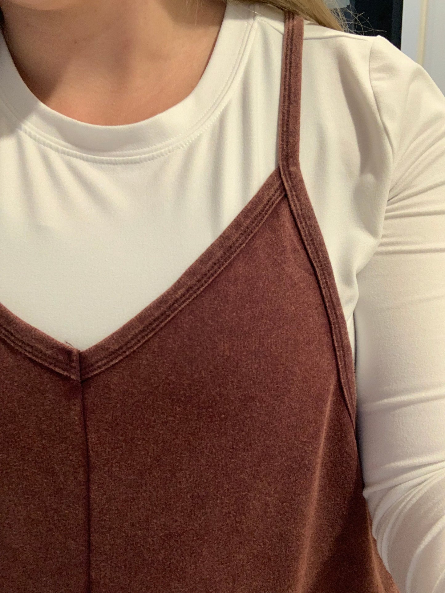 Reputation Jumpsuit, Washed Plum