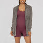 Oversized Mineral Wash Zip-up Hooded Jacket, Urban Chic