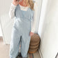 Theadora Mineral Washed Sleeveless Jumpsuit, Denim