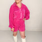 Barbi Girl Romper, Hot Pink