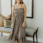 The Jones Tiered Tank Midi Dress, Golden Harvest