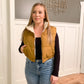 Noel Reversible Puffer Vest, Camel