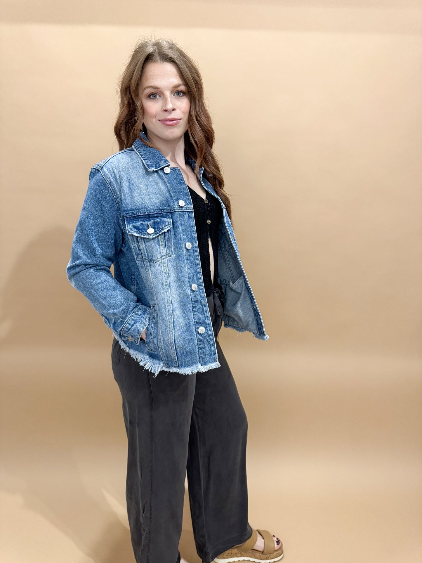 Everyday Denim Jacket, Mica Denim