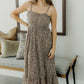 The Jones Tiered Tank Midi Dress, Golden Harvest