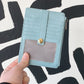 Penny Mini Travel Wallet, Light Blue