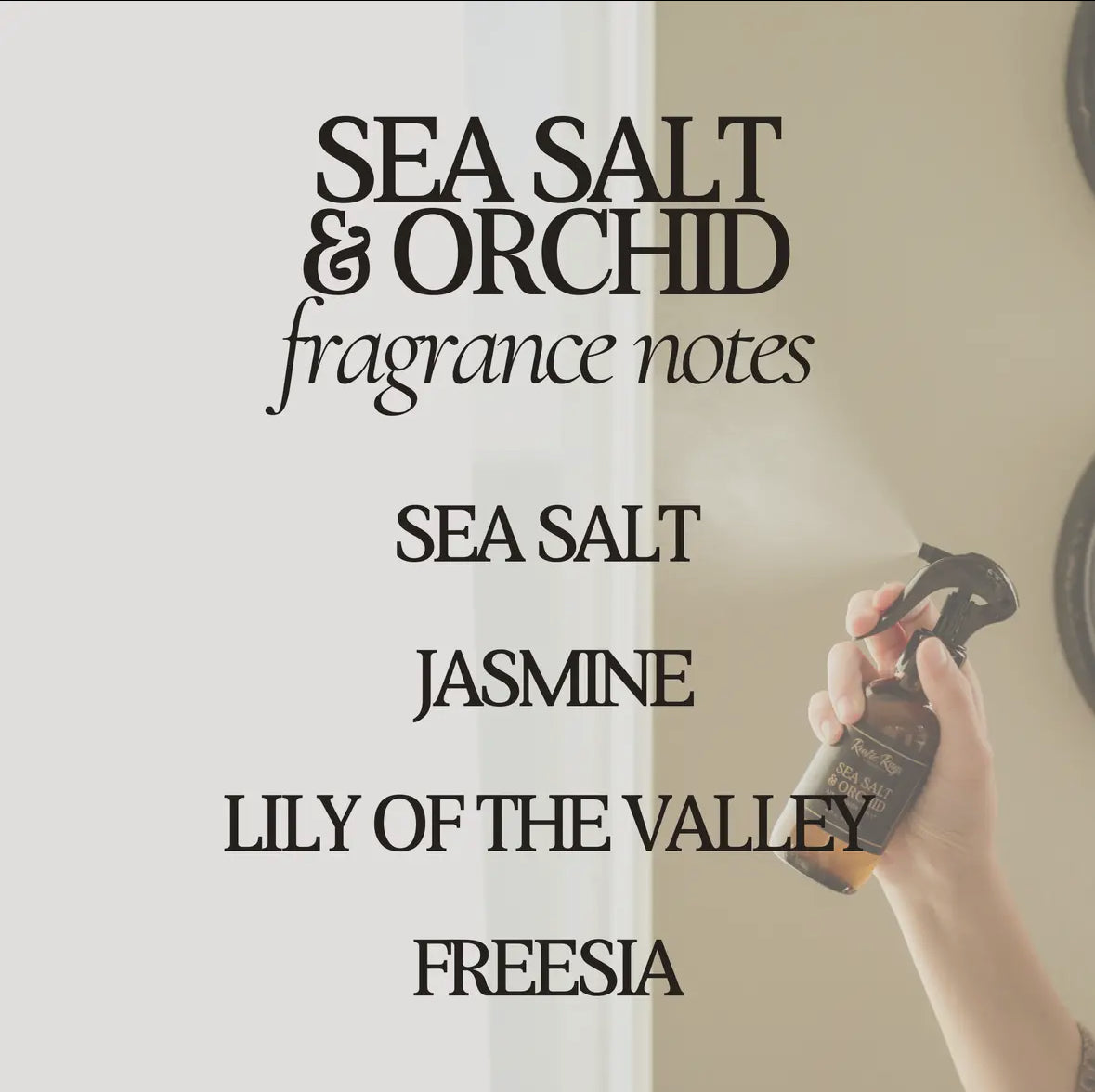 Sea Salt Linen + Room Spray, Rustic Ray’s Candle Co.