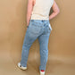 Skye Super High Rise Wedgie Straight Leg Denim, Mica