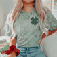 Lucky Graphic Tee, Green