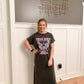 Jessie Free Bird Midi T-Shirt Dress, Black